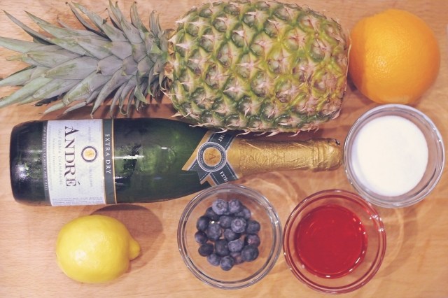 Champagne Punch Ingredients