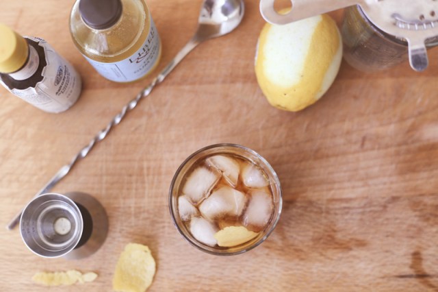 Top Down Brandy Cocktail