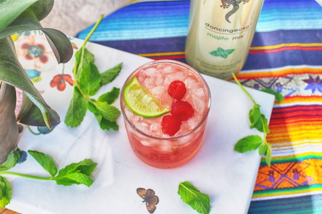 Raspberry Dancingecko Mojito