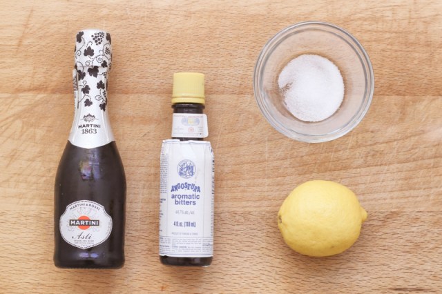 110. Champagne Cocktail - Ingredients