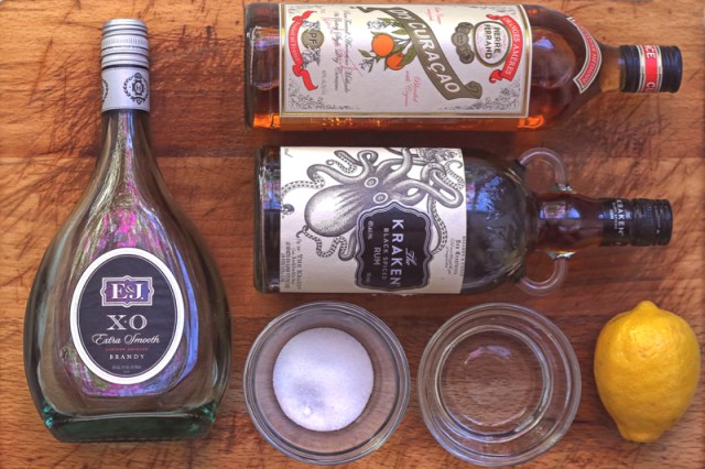 20. Curacoa Punch Ingredients