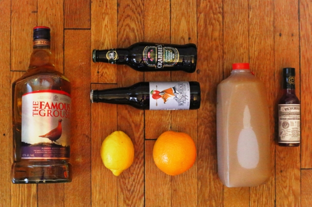 Chilled Cider Punch - Ingredients
