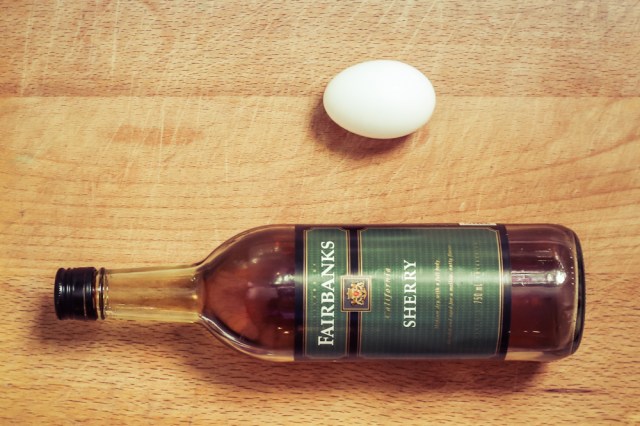 218. Sherry and Egg - Ingredients